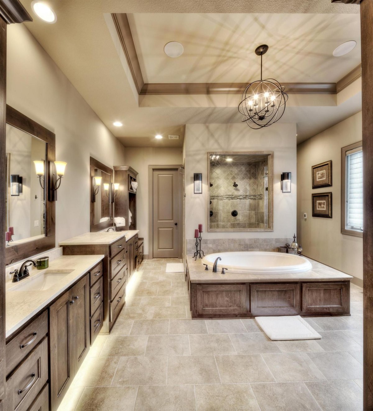 Ванная комната в коттедже