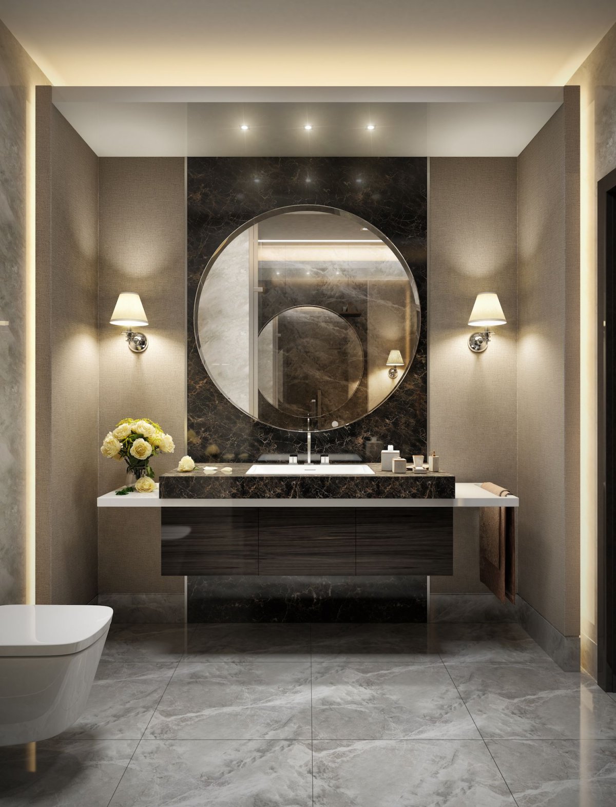 Роскошные Ванные комнаты в современном стиле