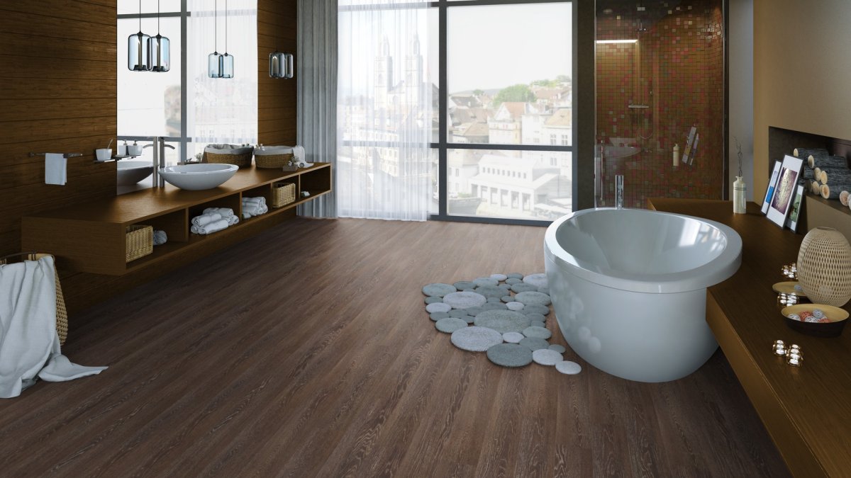 Таркетт Интермеццо дуб Авиньон серый