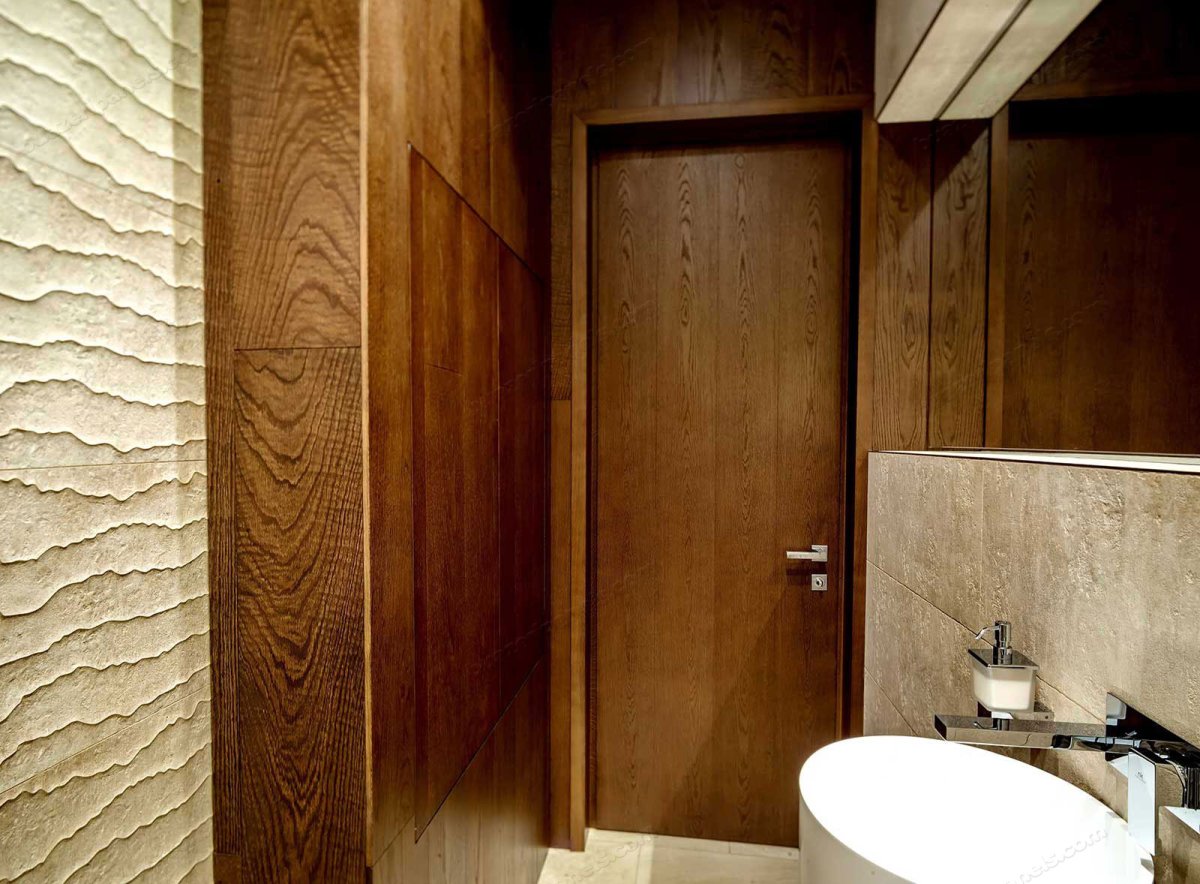 МДФ панели в туалете