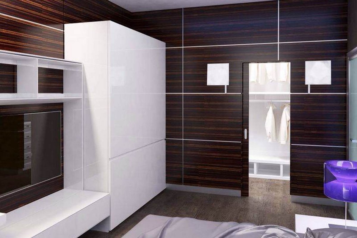 Глянцевые стеновые панели