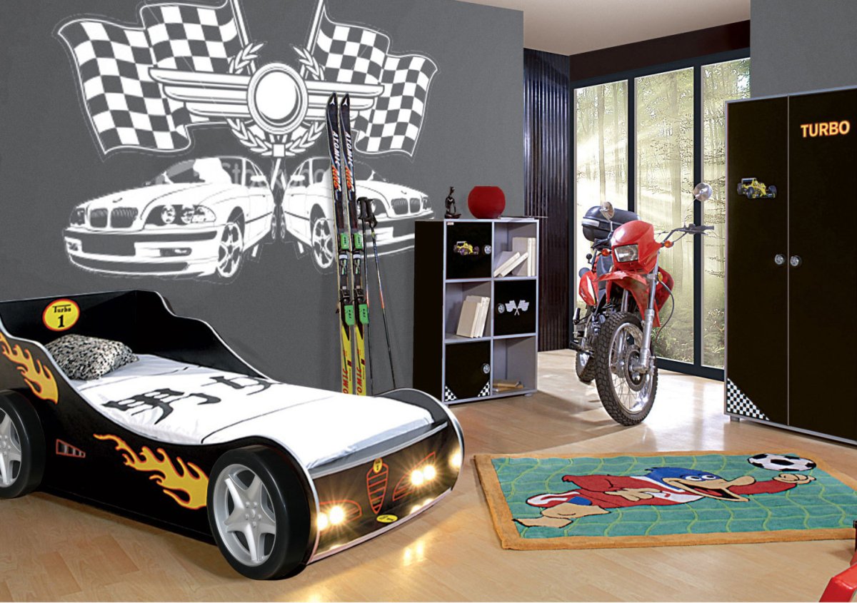 Детская спальня в стиле гонки
