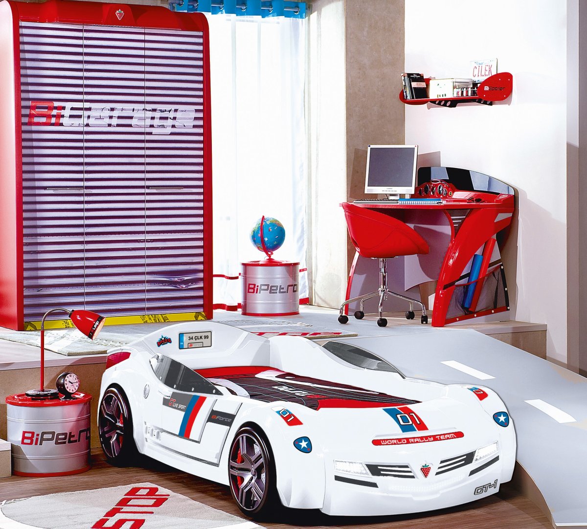 Стол Cilek biconcept красный