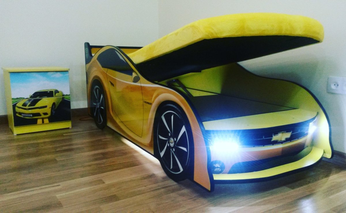 Крутая кровать машина