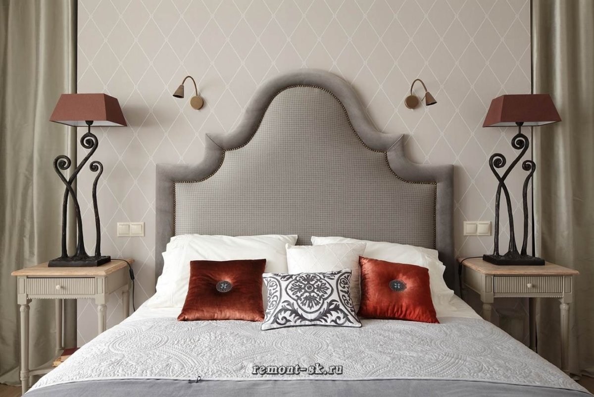 Форма изголовья кровати