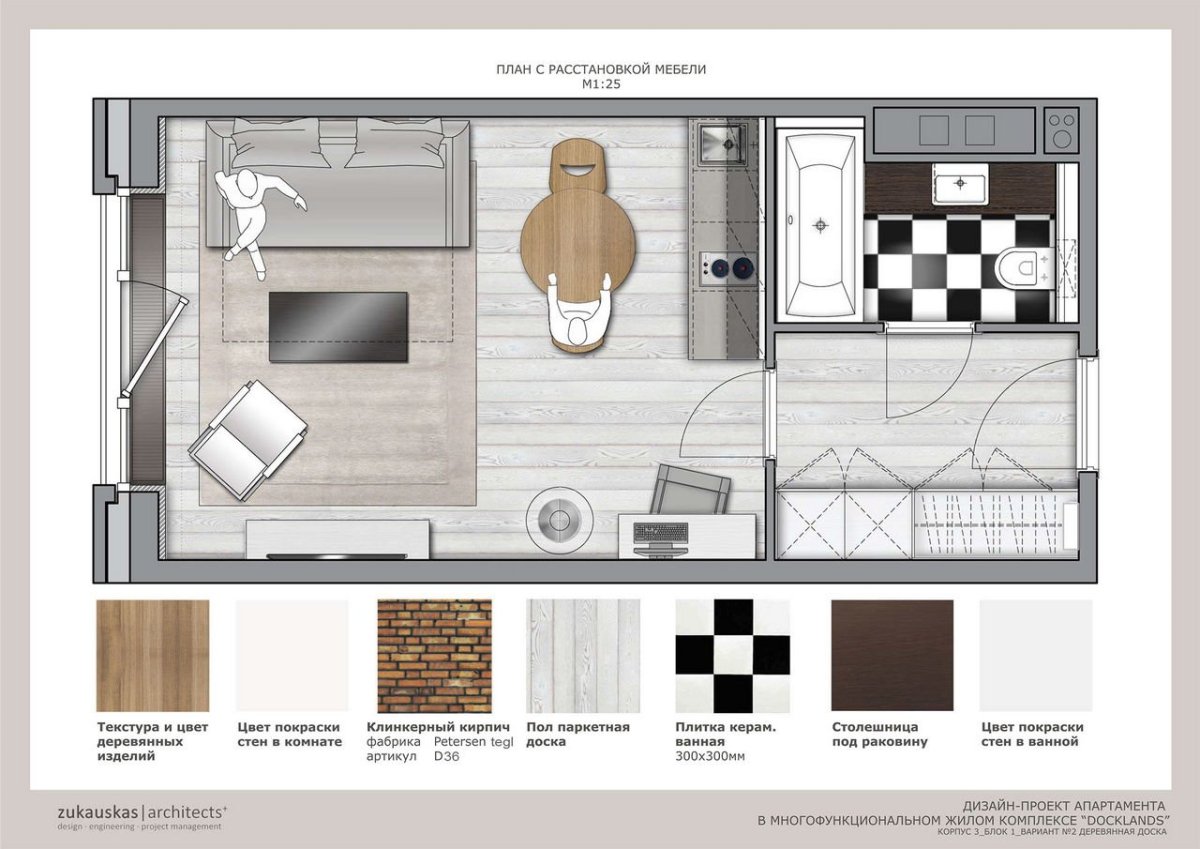 План расстановки мебели