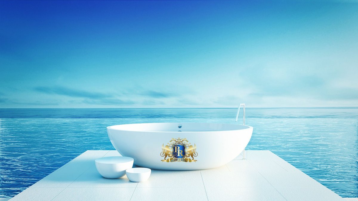 Стол в ванной фон