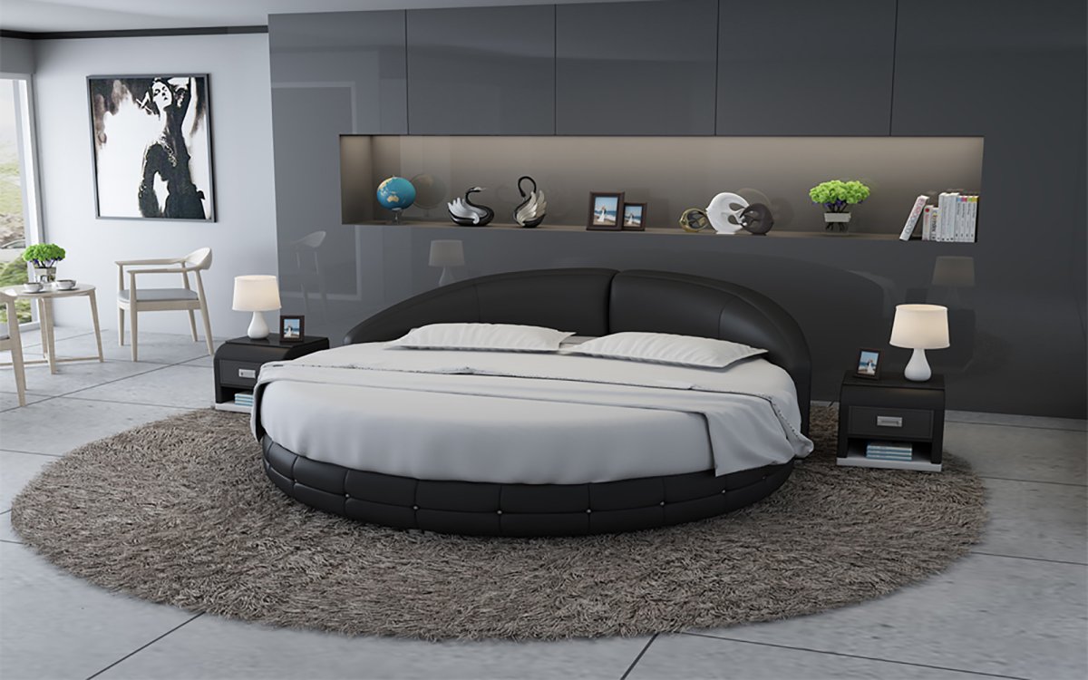 Кровать закругленная