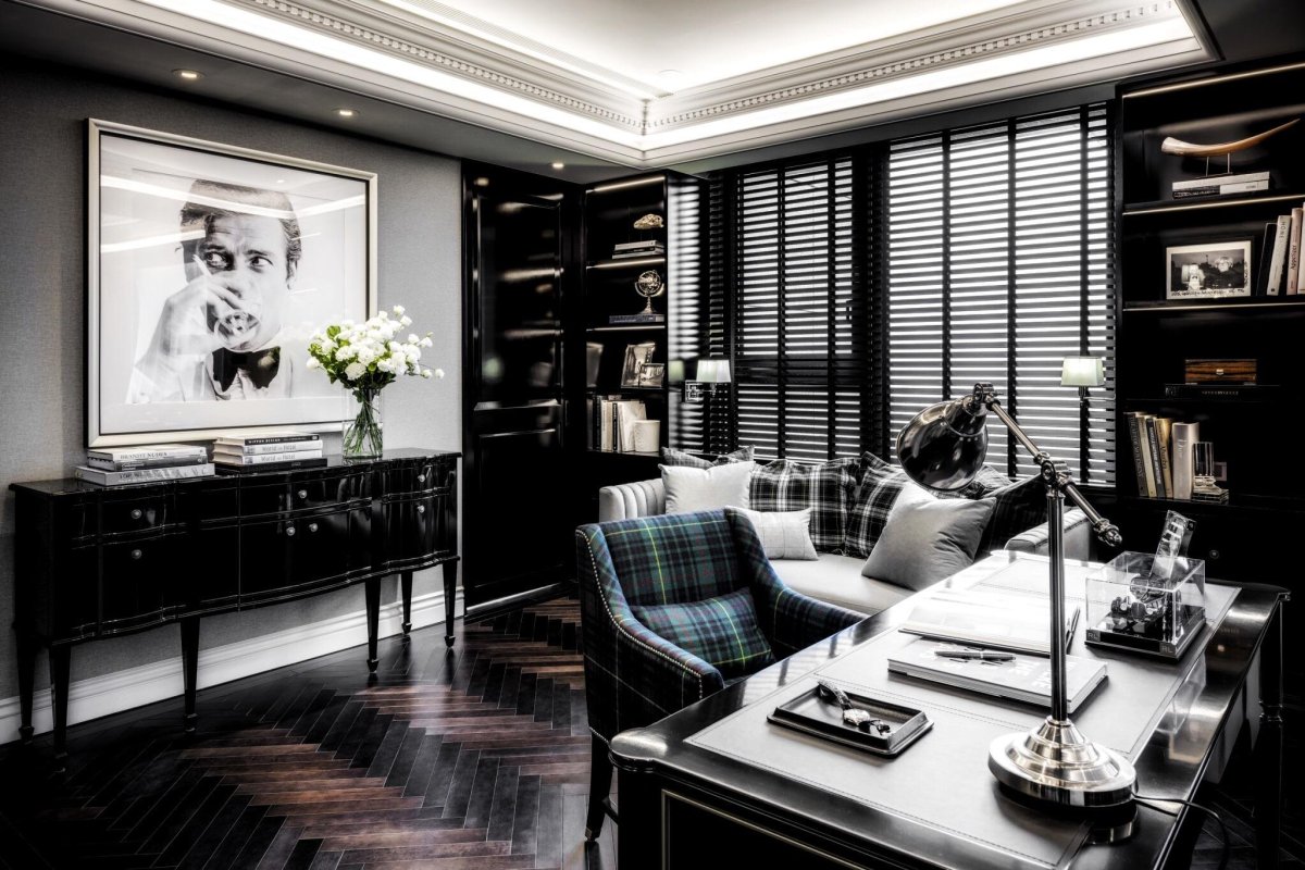 Ральф Лорен интерьер кабинета