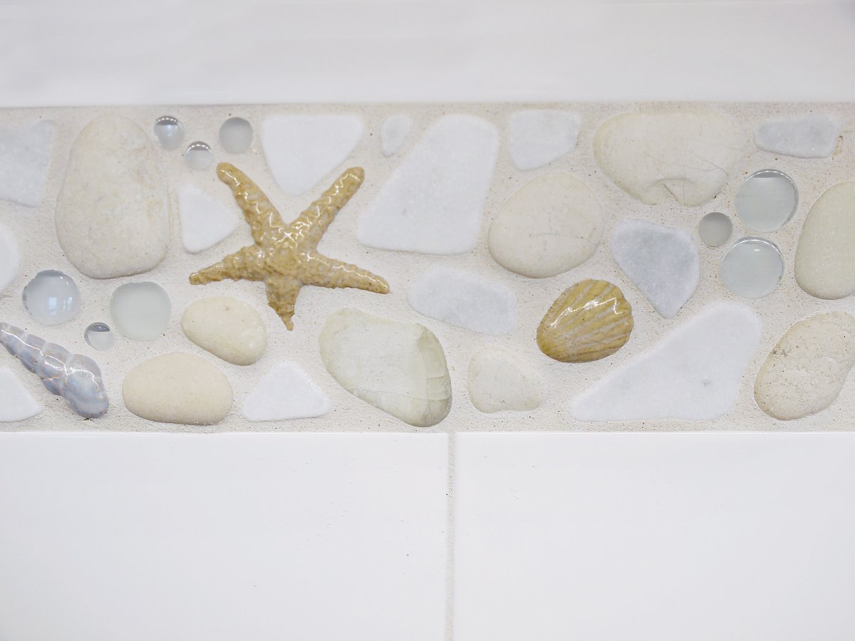 Плитка с ракушками