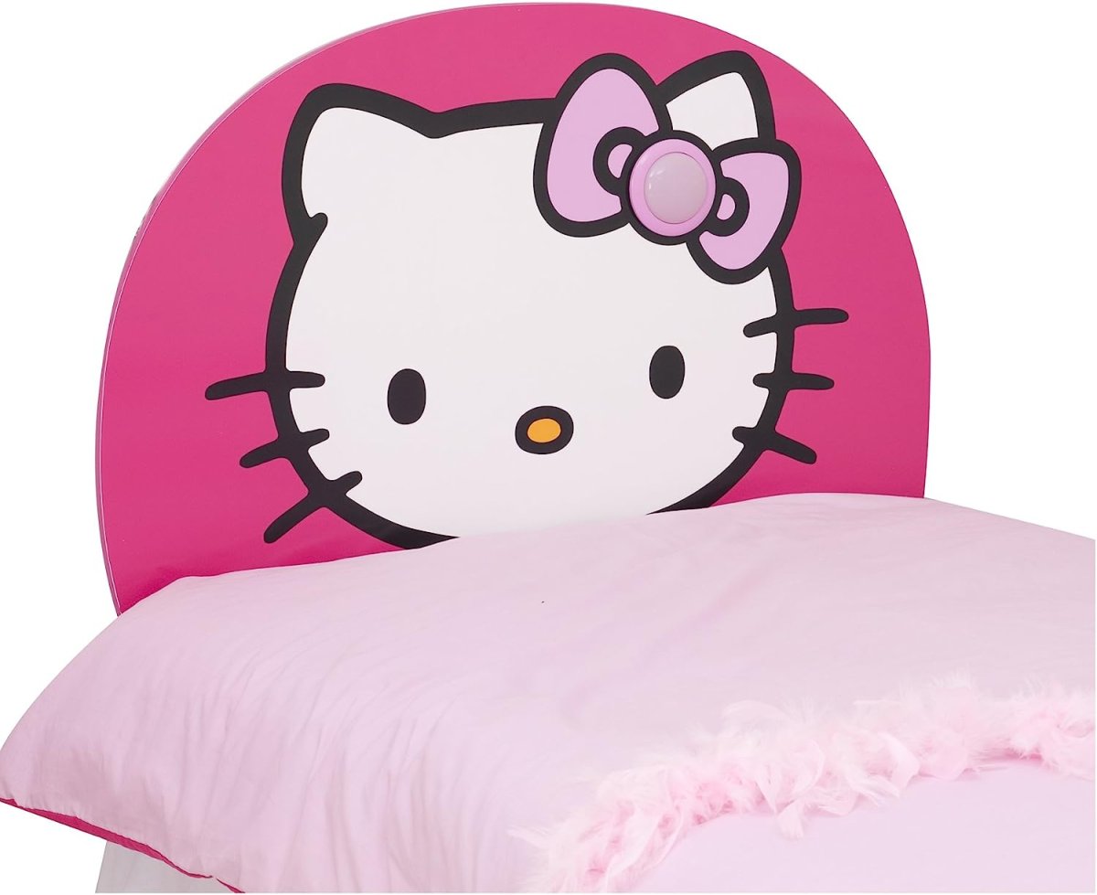 Детская кровать Китти с мягким изголовьем