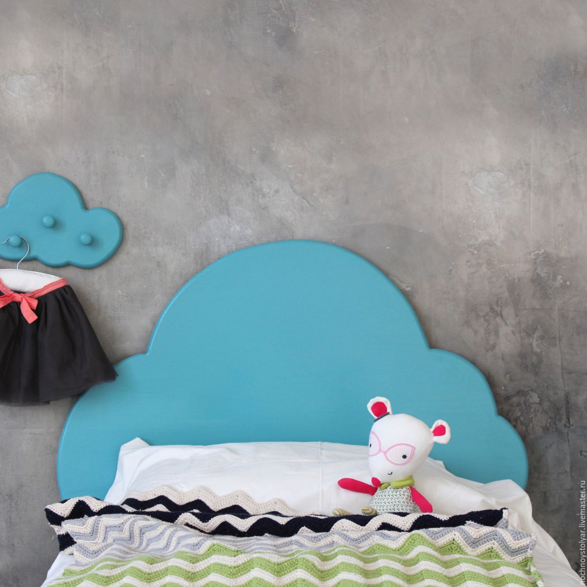 Кровать облачко детская