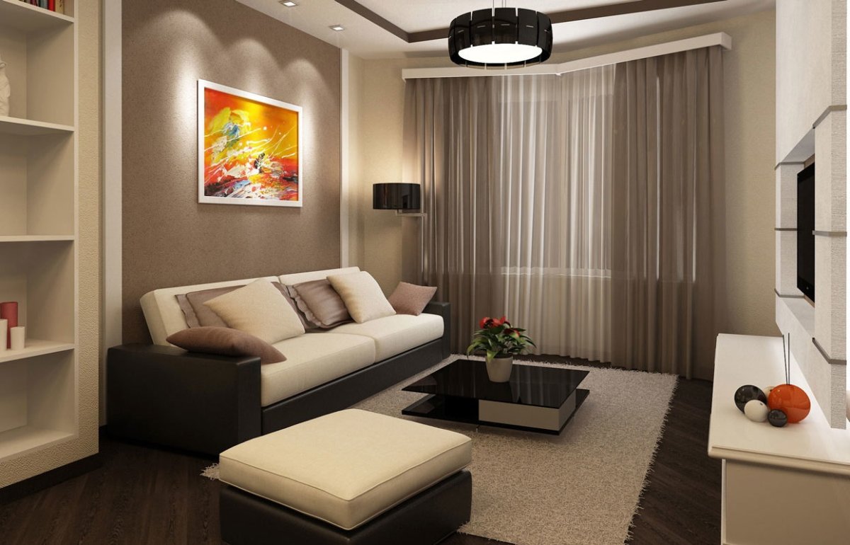 Интерьер однокомнатной квартиры