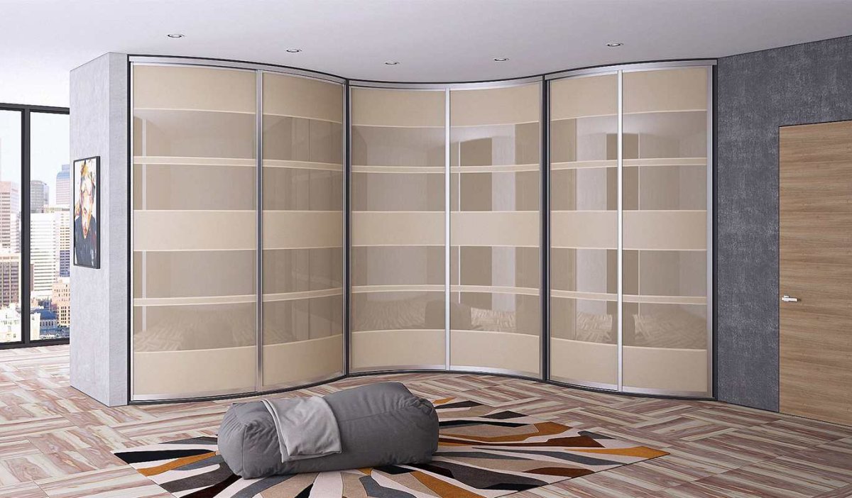 Командор радиусные шкафы