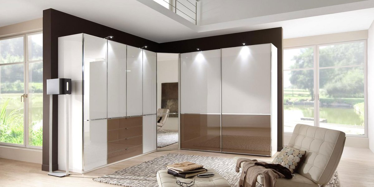 Красивые шкафы в гостиную