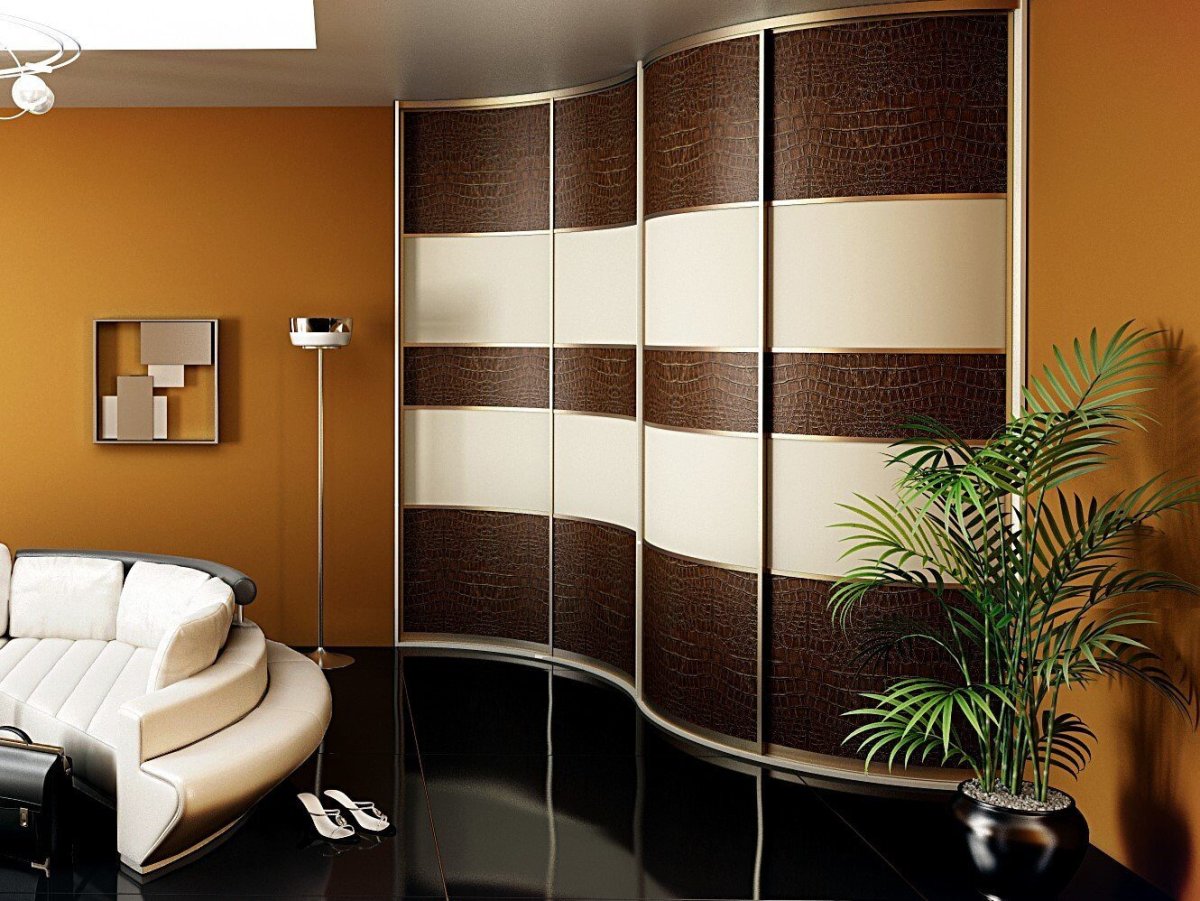 Радиусный шкаф купе "Риксос"