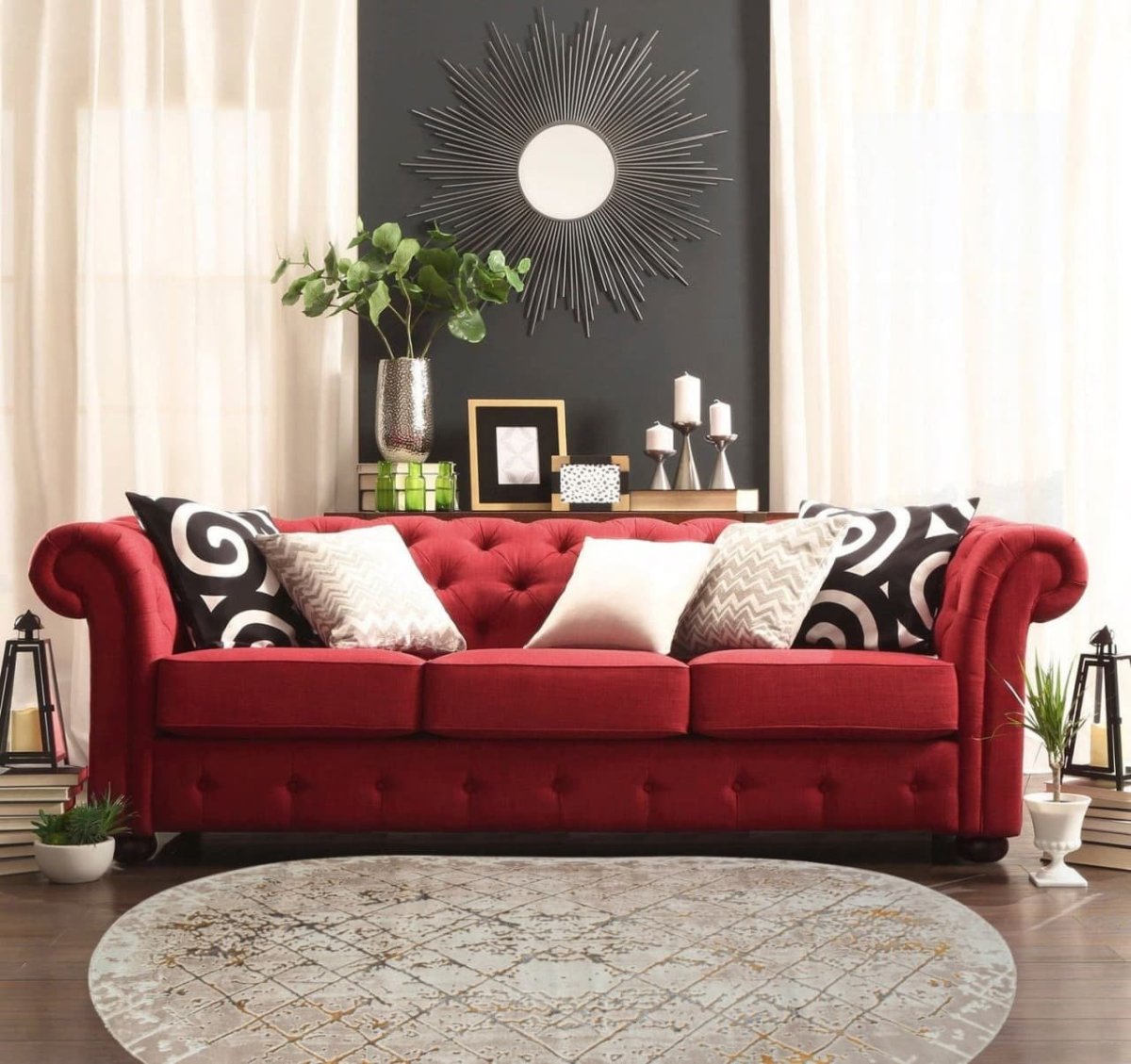 Диван в интерьере