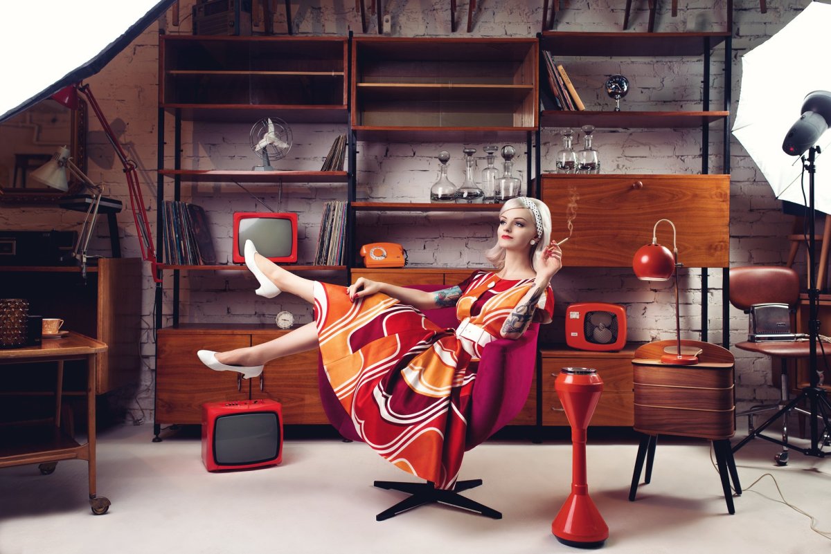 Креативная фотосессия в студии