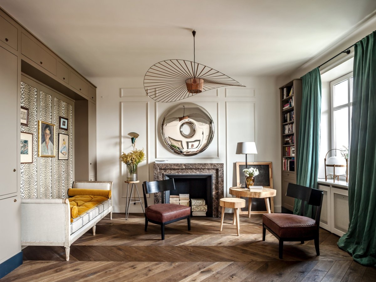 Стиль интерьера Эклектика Паризьен