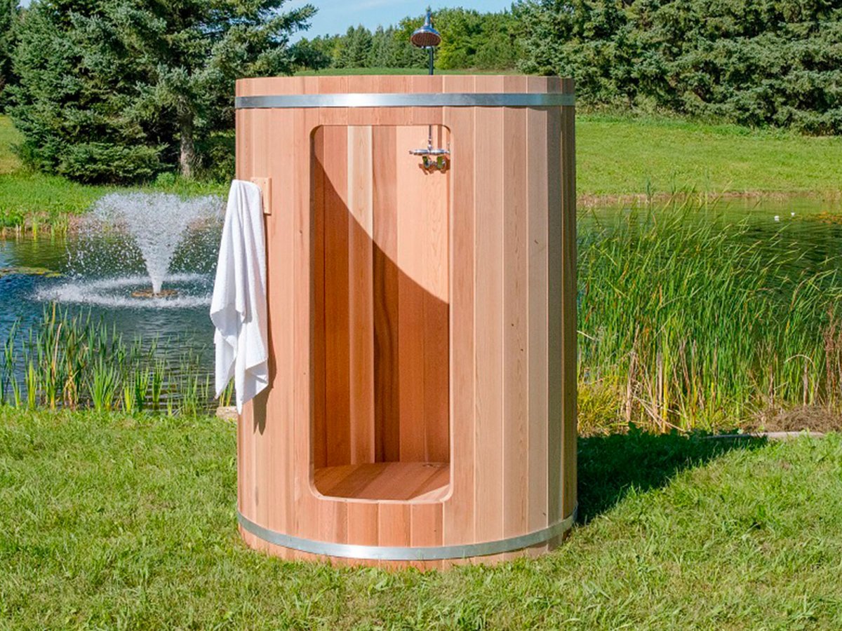 Летний душ для дачи