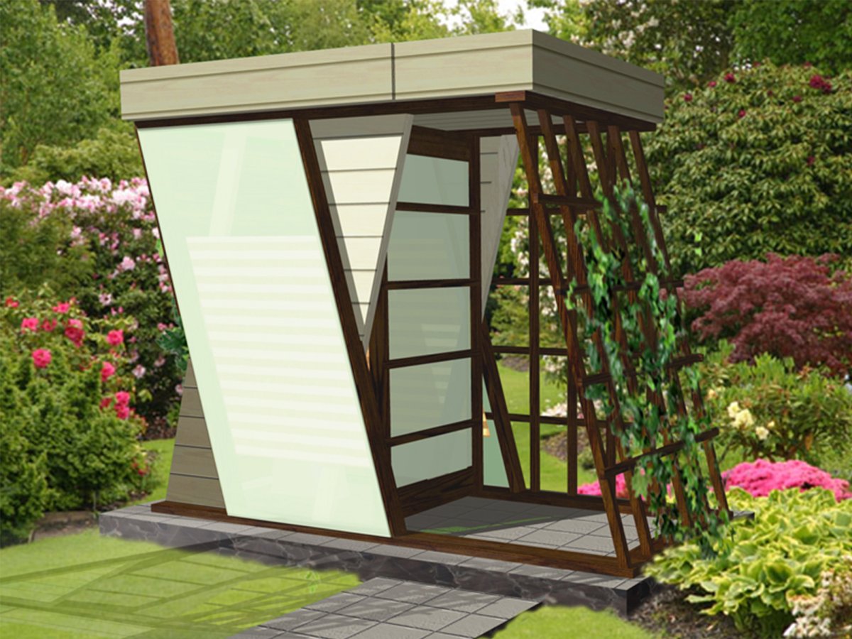 Необычные туалеты на даче