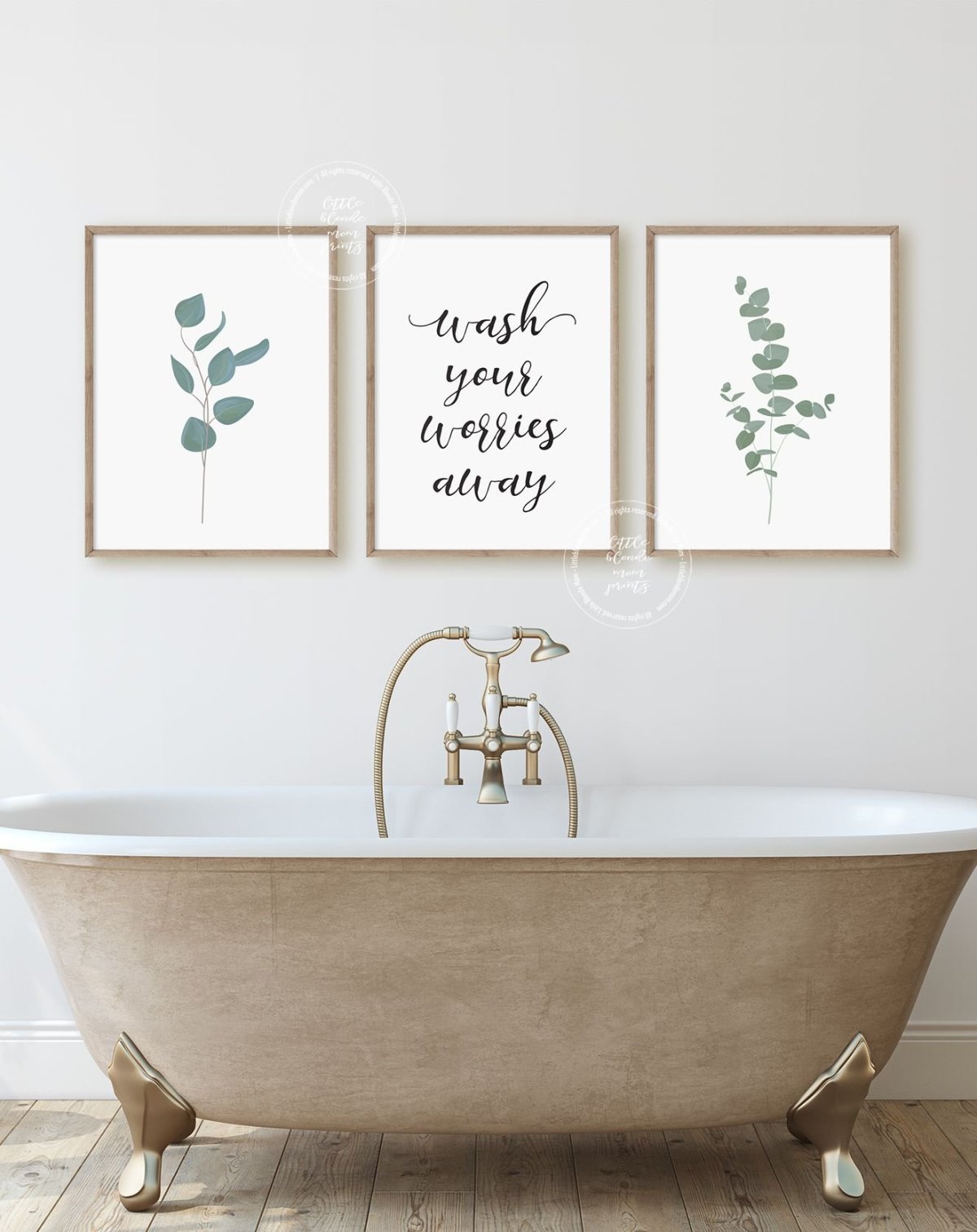 Постер в ванную комнату