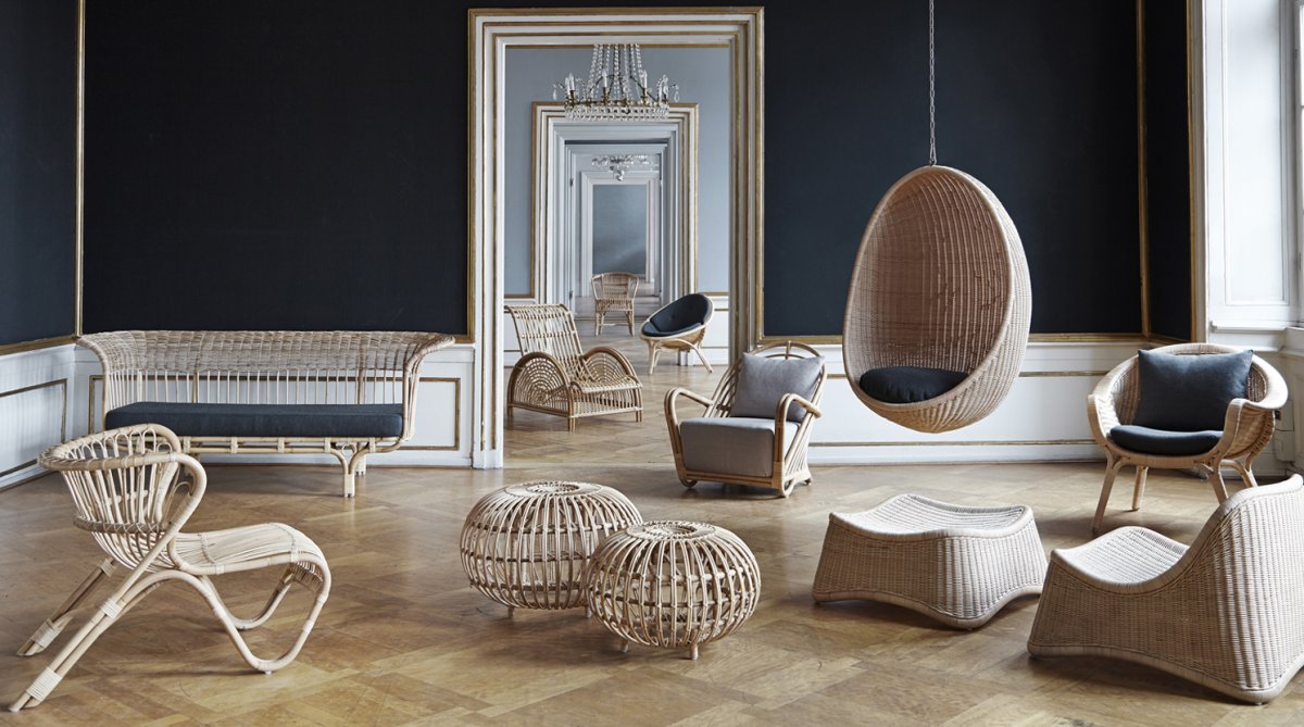Дизайнерская мебель из ротанга