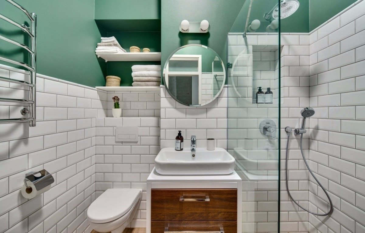 Ванная комната с туалетом