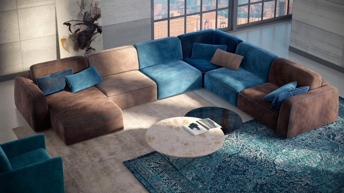 Модульный диван моон