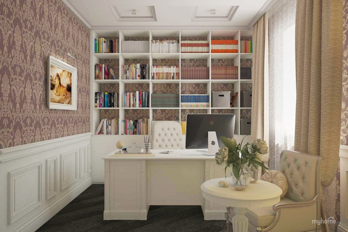 Женский кабинет интерьер
