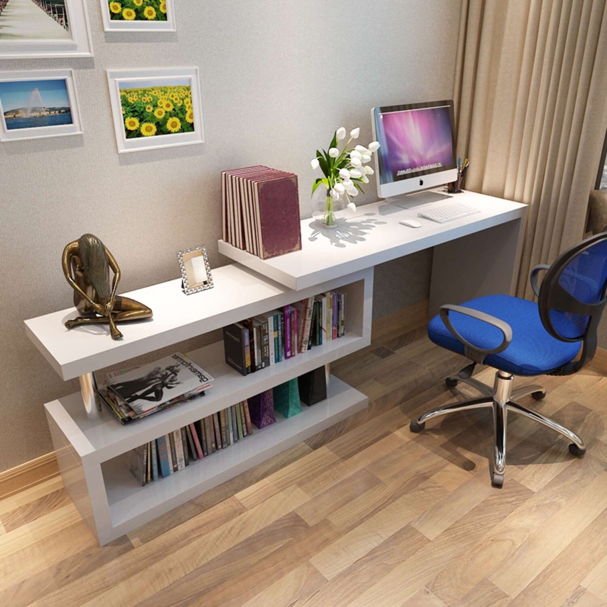 Письменный стол в интерьере