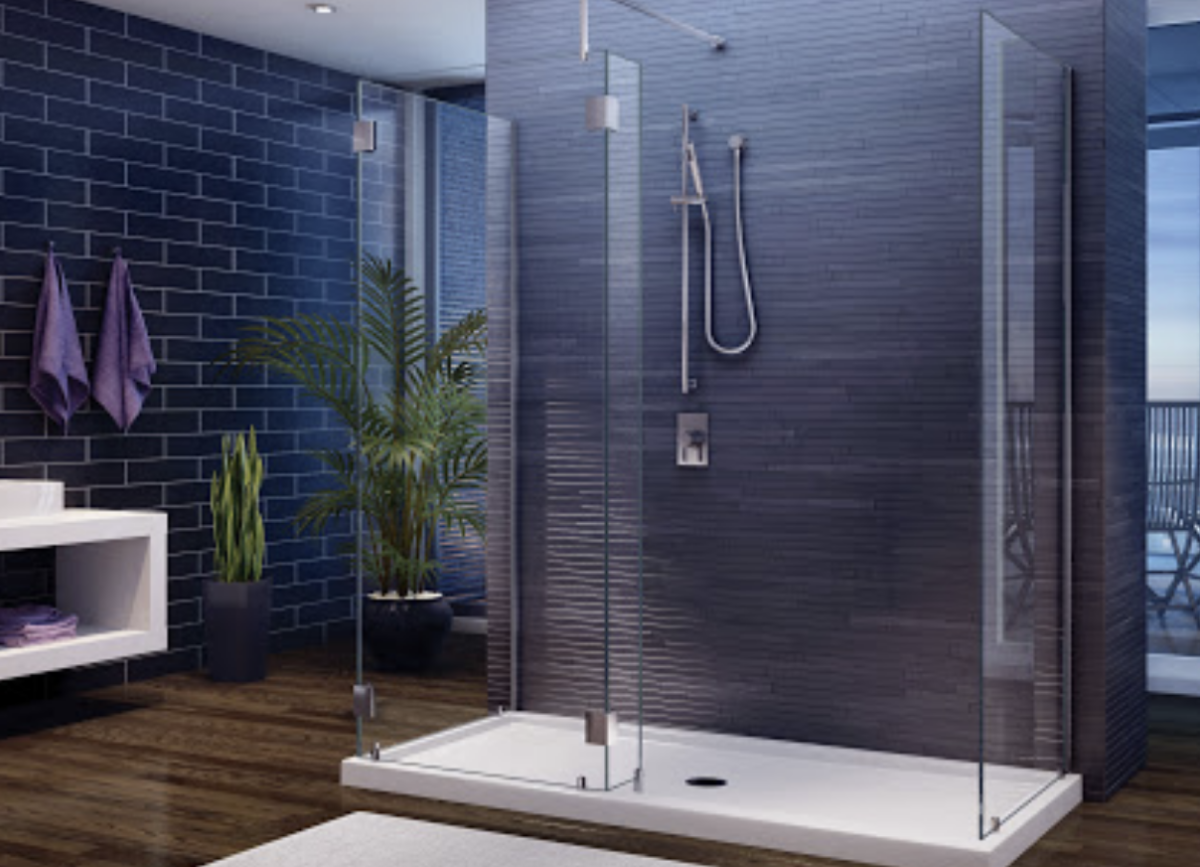 Сан узел с дешем вичасном доме