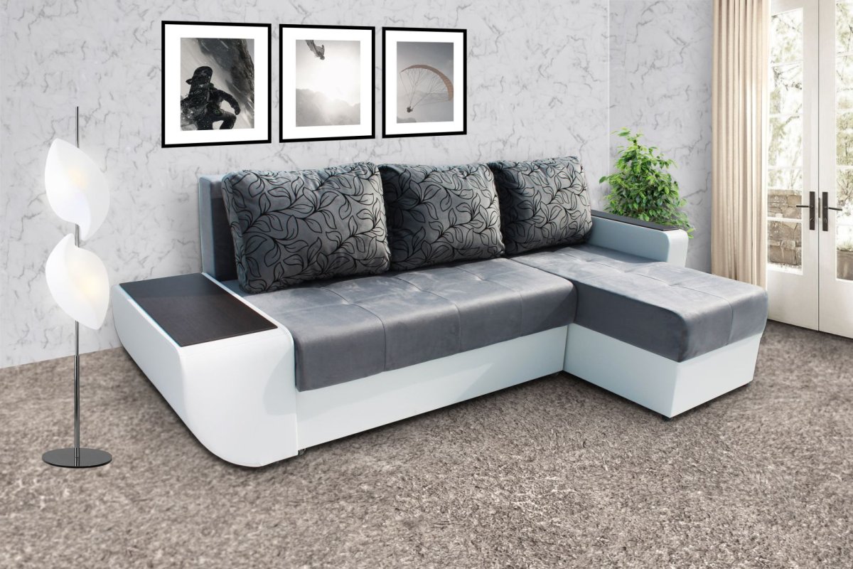 Диван Триумф с оттоманкой