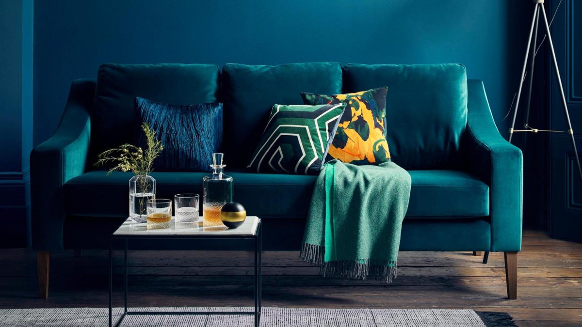 Диваны бирюза зелёный