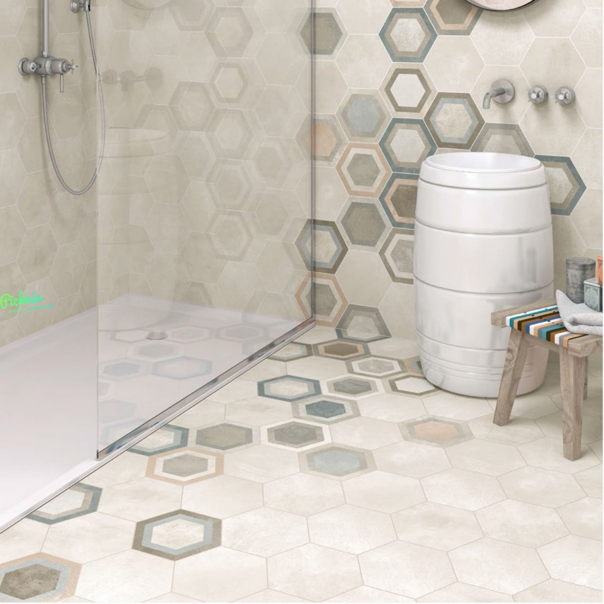 Kerama Marazzi шестиугольная плитка