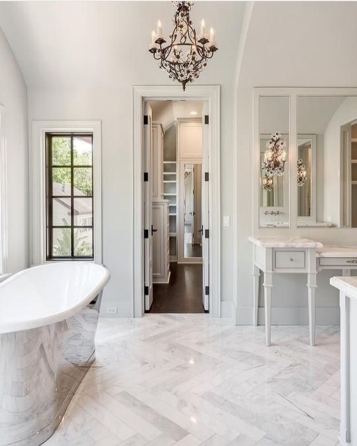 Плитка во французском стиле для ванной