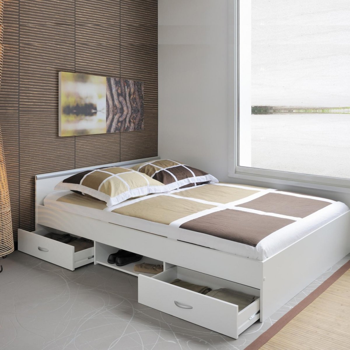 Кровать Стефан 120x200 с ящиками