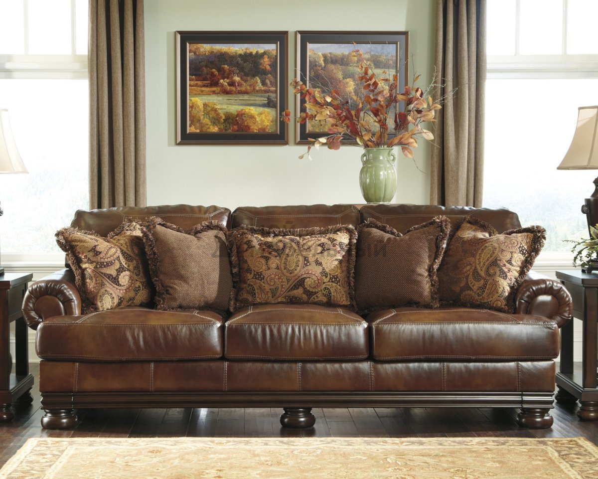 Диван Ashley Furniture коричневый