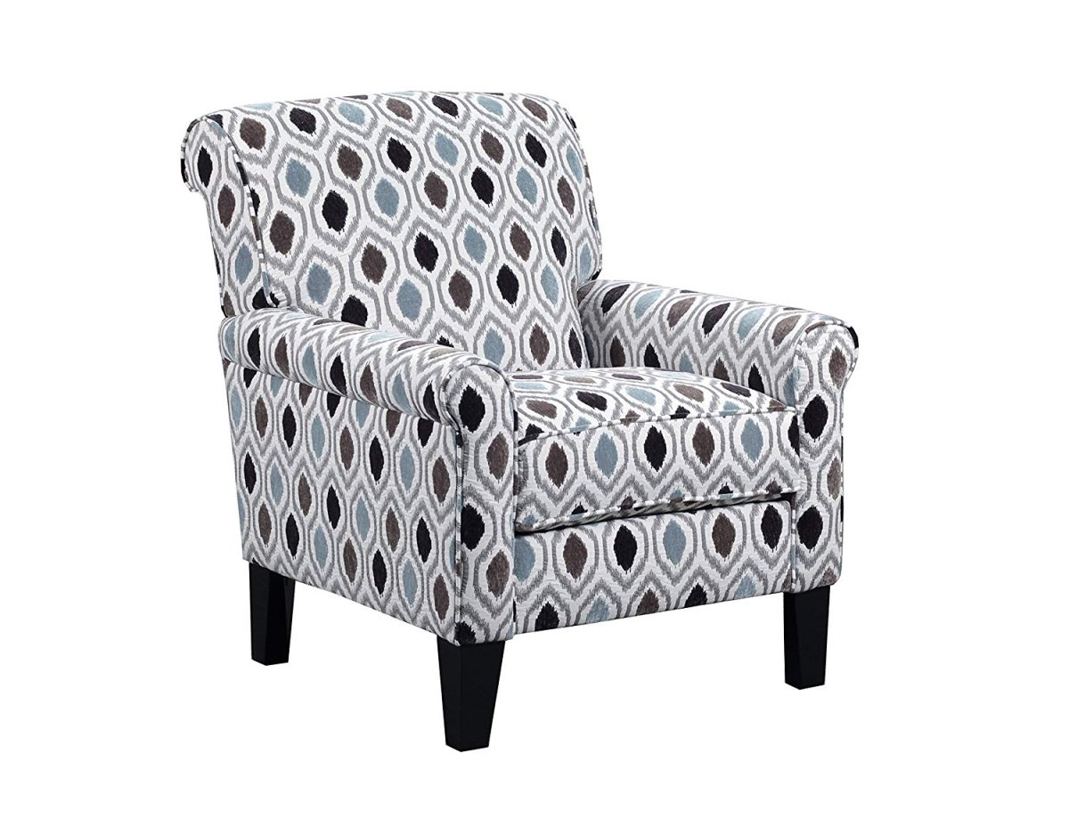 Геометрия микровелюр кресло Либерти