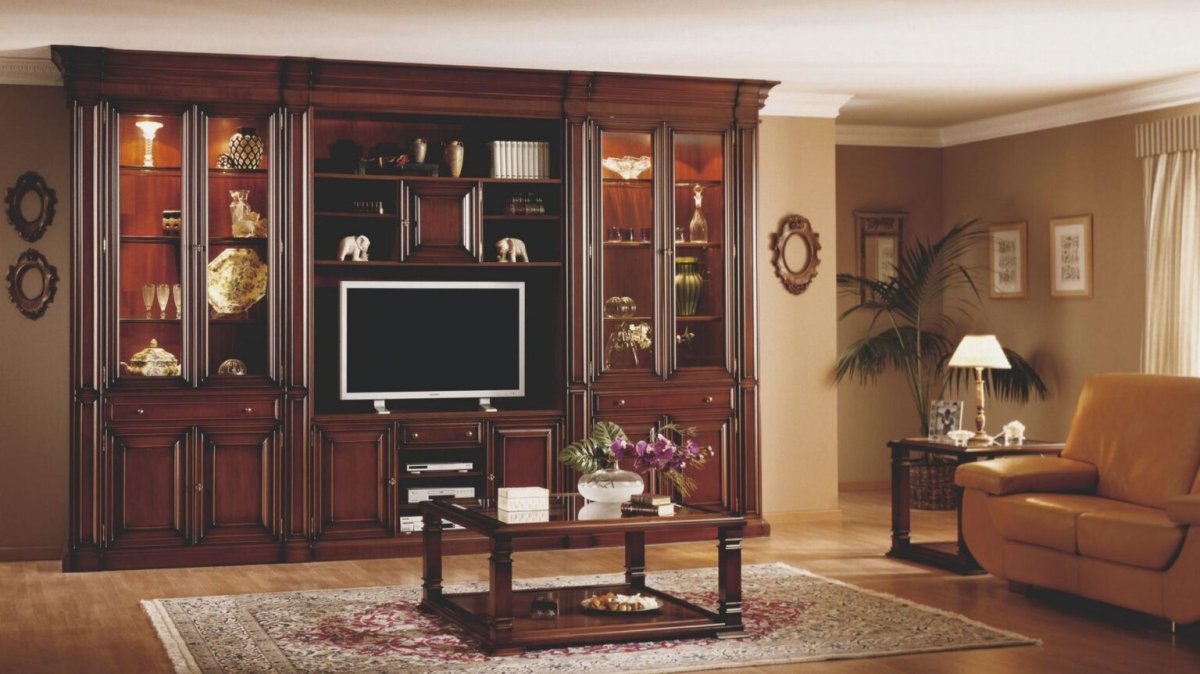 Мебель для гостиной классика