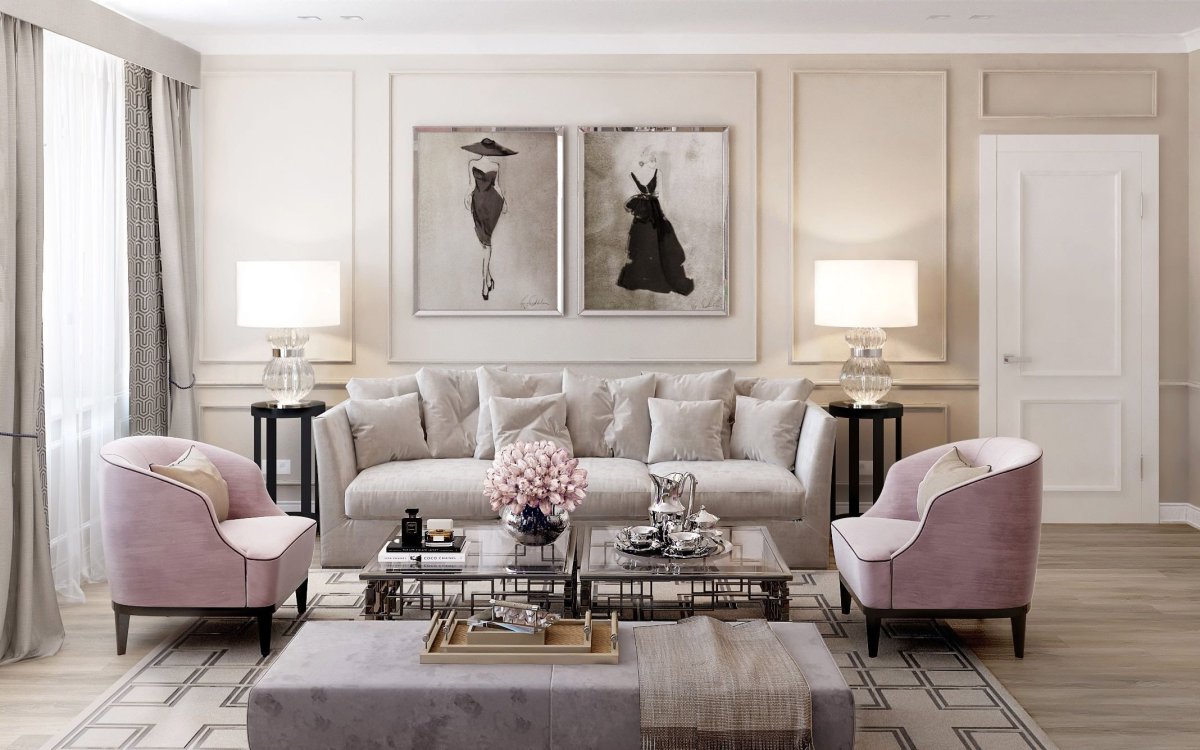 Нью классика в интерьере