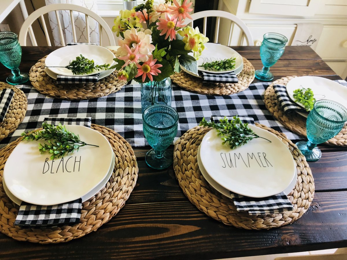 Decorated Table Butter