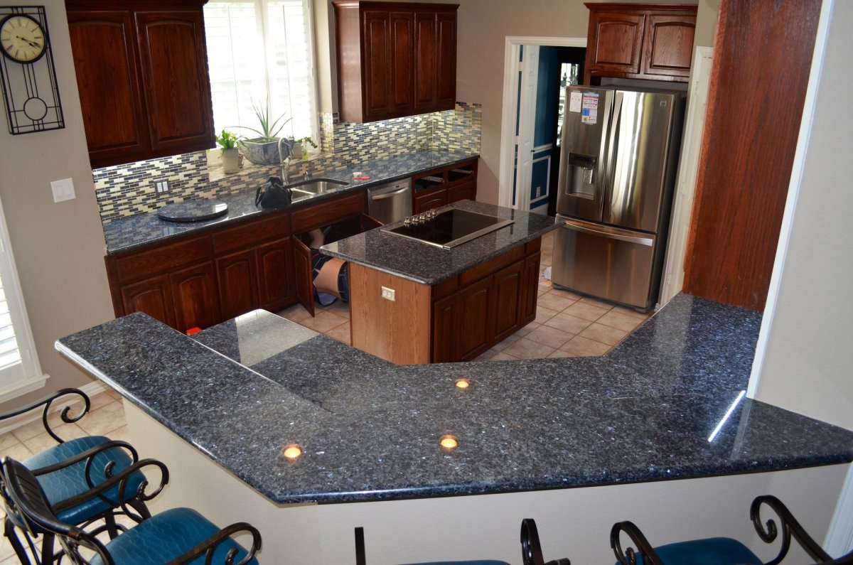 Блю Перл гранит столешница