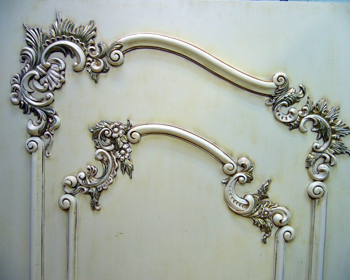 Декор из полиуретана для мебели