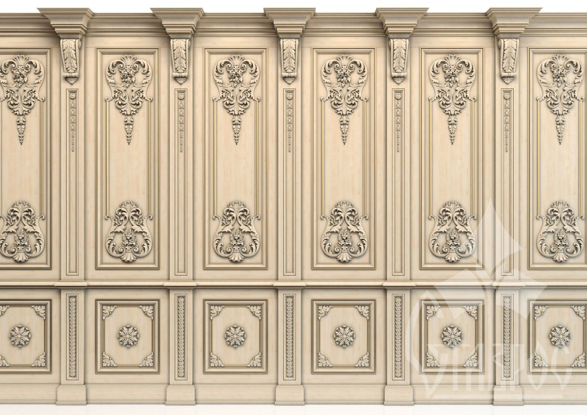 Стеновые панели буазери Ставрос