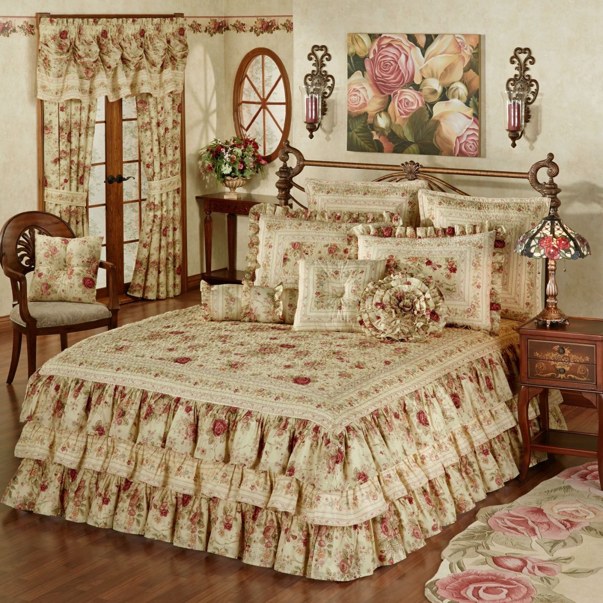 Покрывало в викторианском стиле