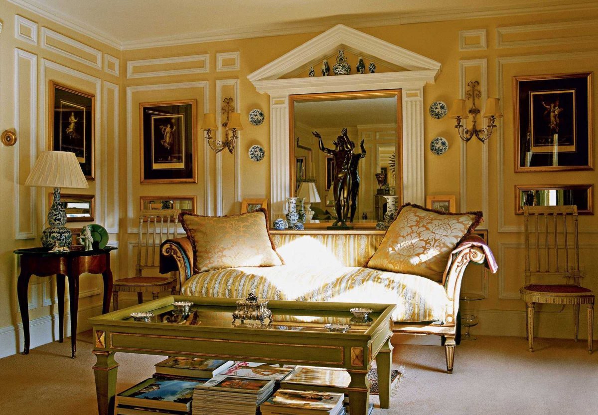 Элементы античного стиля в интерьере