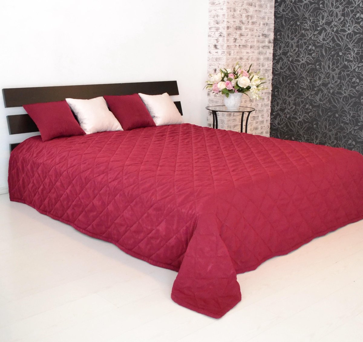 Покрывало 220-240 бордо