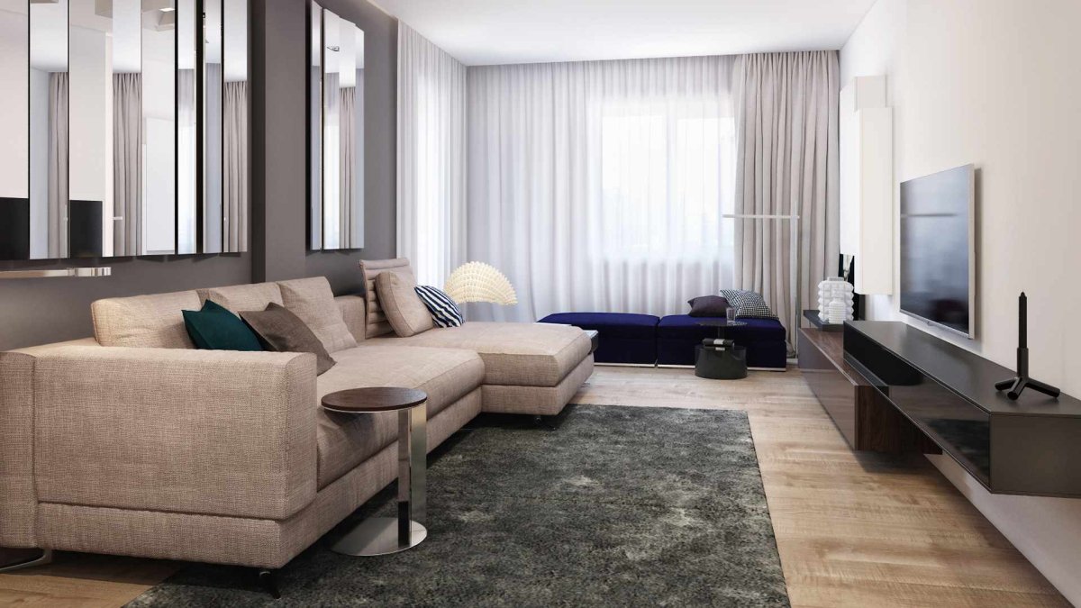 Интерьер гостиной комнаты