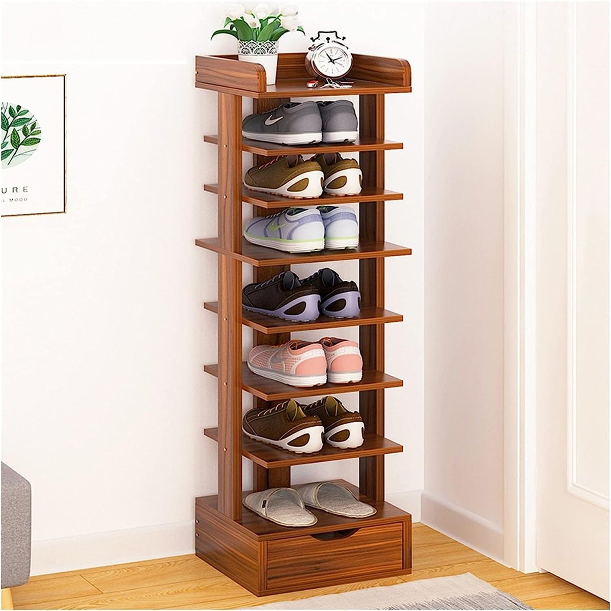 Вертикальные полки для обуви